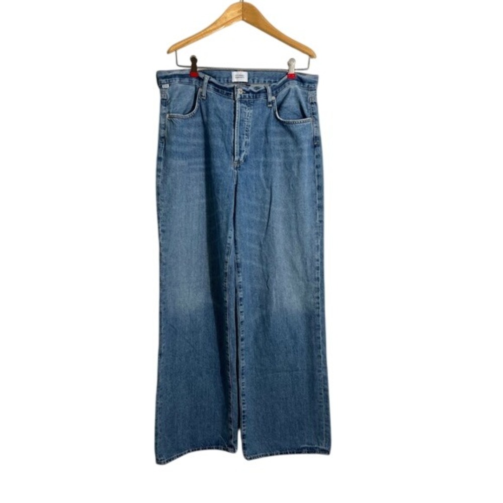 CITIZENS OF HUMANITY Annina Relaxed Straight Wide Leg Jeans in Tularosa - Picture 2 of 12